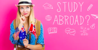 study abroadの女性